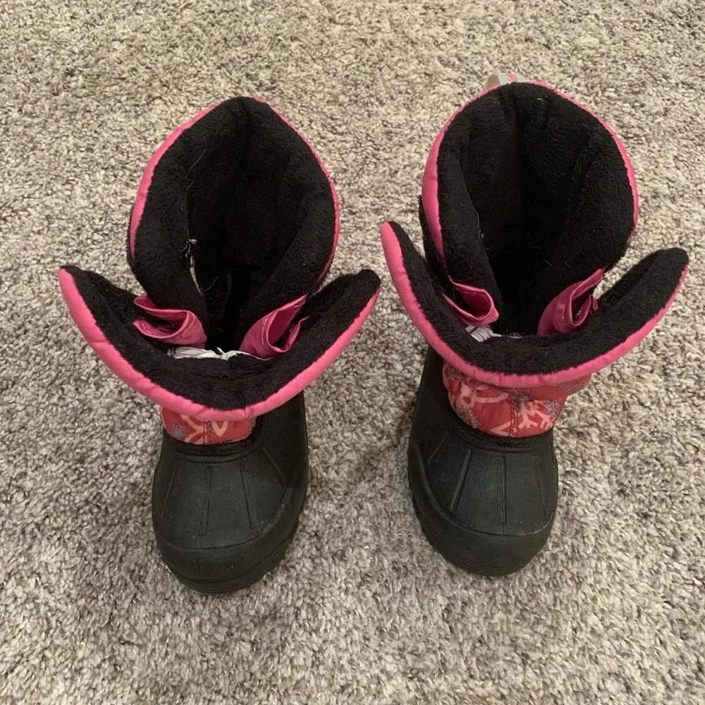 Northside Snow Boots‎ Girls Size 9 Pink Winter